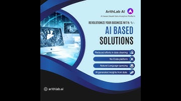 Simplify Data with ArithLab AI: Your AI-Based Solutions!