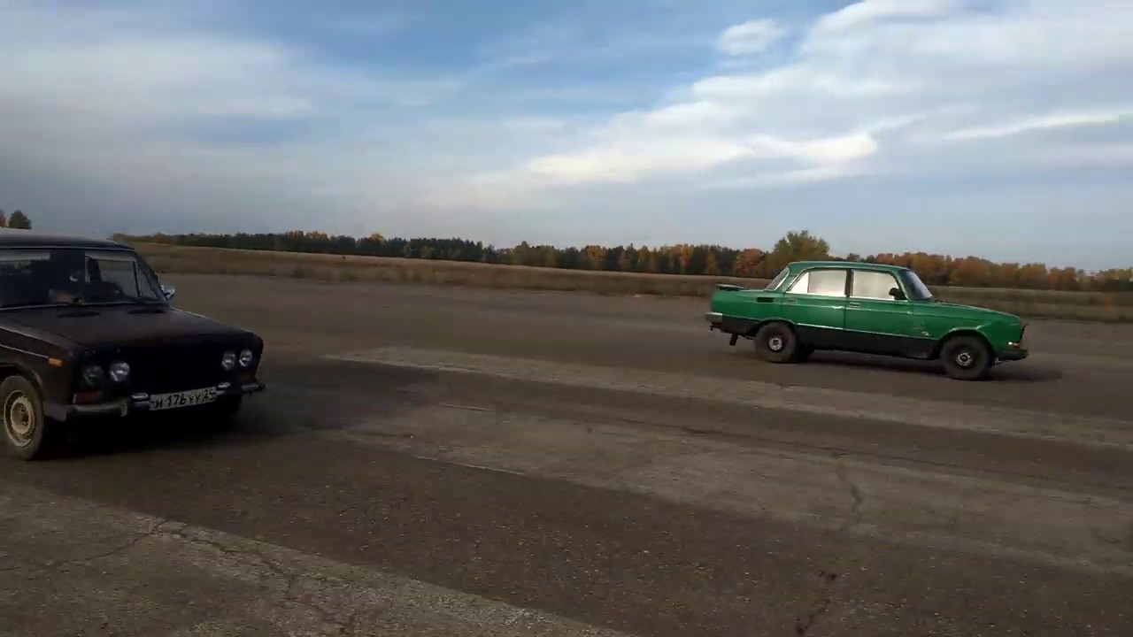 МОСКВИЧ 2140 . 1.5 л . И ВАЗ 2106. 1.6 л. ГОНКИ. - YouTube