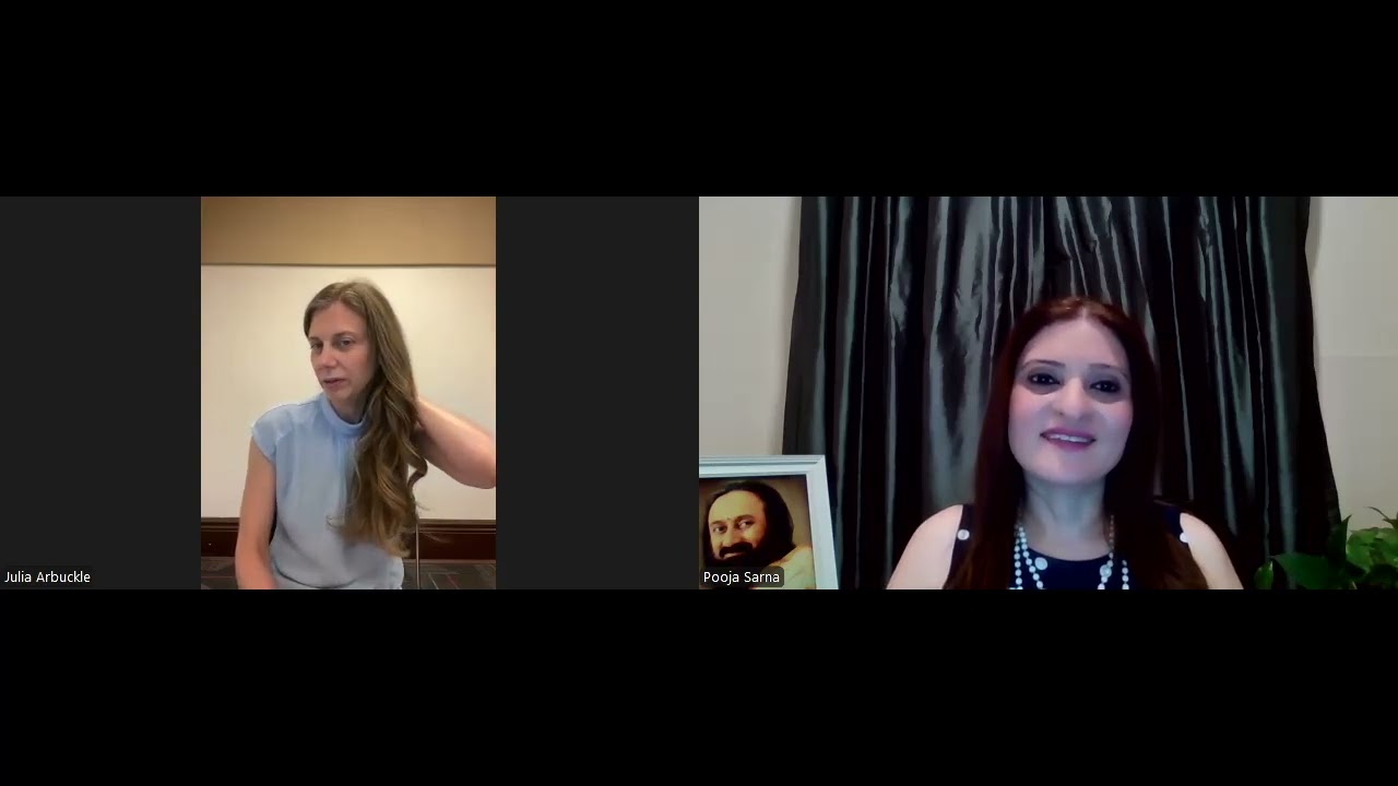 Julia Arbuckle (Canada) interviewed by Pooja S