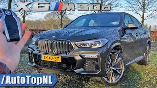 NEW! 2020 BMW X6 M50d *QUAD TURBO* | REVIEW on AUTOBAHN (NO SPEED LIMIT) by AutoTopNL