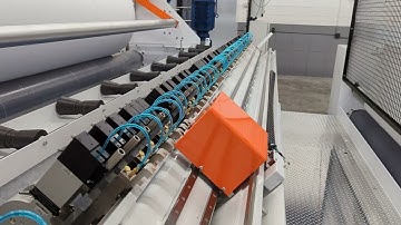 Rewind Slitter with Automatic Knife Positioning System