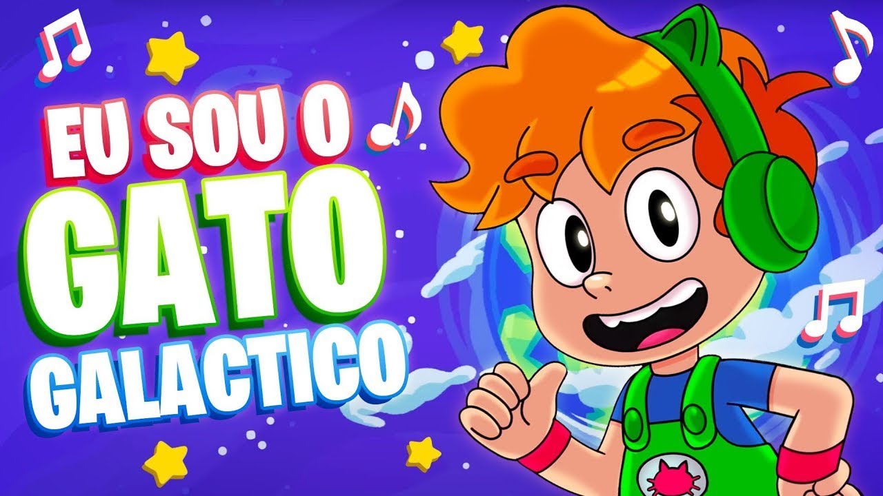 AS MELHORES MÚSICAS CLÁSSICAS DO GATO GALACTICO ! PARA CANTAR E DANÇAR ! 