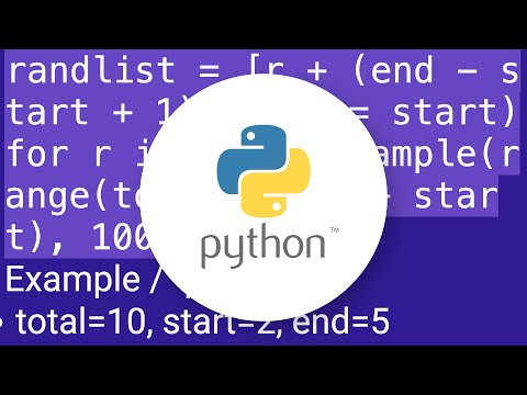 Python random unique values from two non overlapping ranges