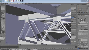 Blender: Timelapse Niagara Falls, Rainbow bridge