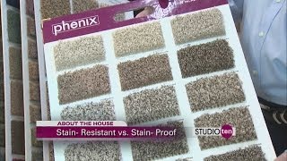 Career Overview Studio 10 - Stain resistant vs. stain proof carpet