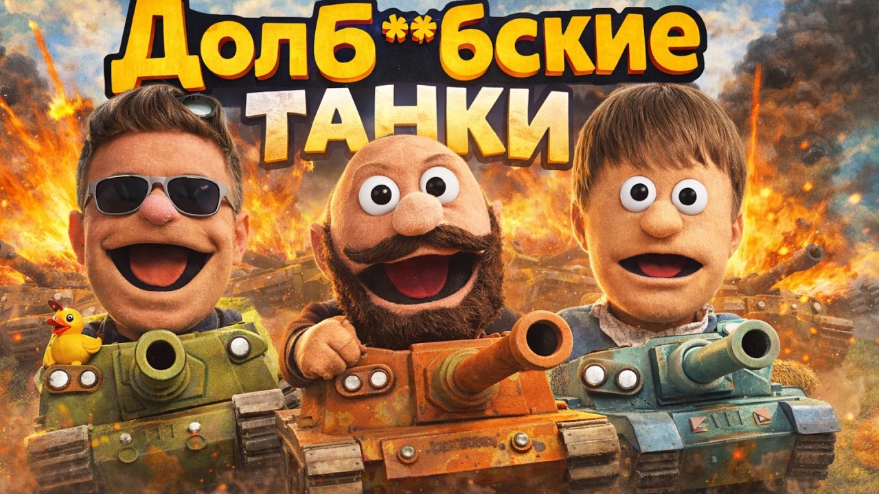 Сегодня будут худшие танки... (Мир танков) 16+