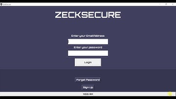 Password Manager App - ZESECURE | Python Tkinter