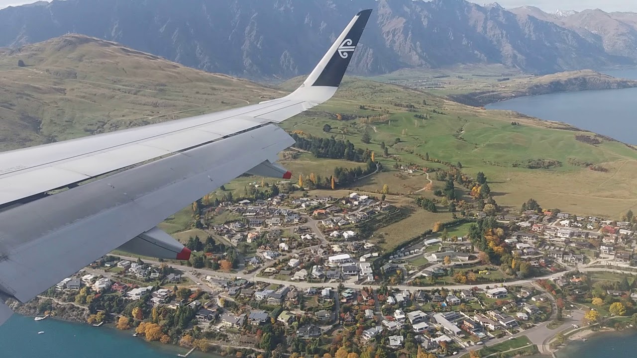 Air New Zealand Queenstown Landing YouTube Air New Zealand Queenstown Landing YouTube