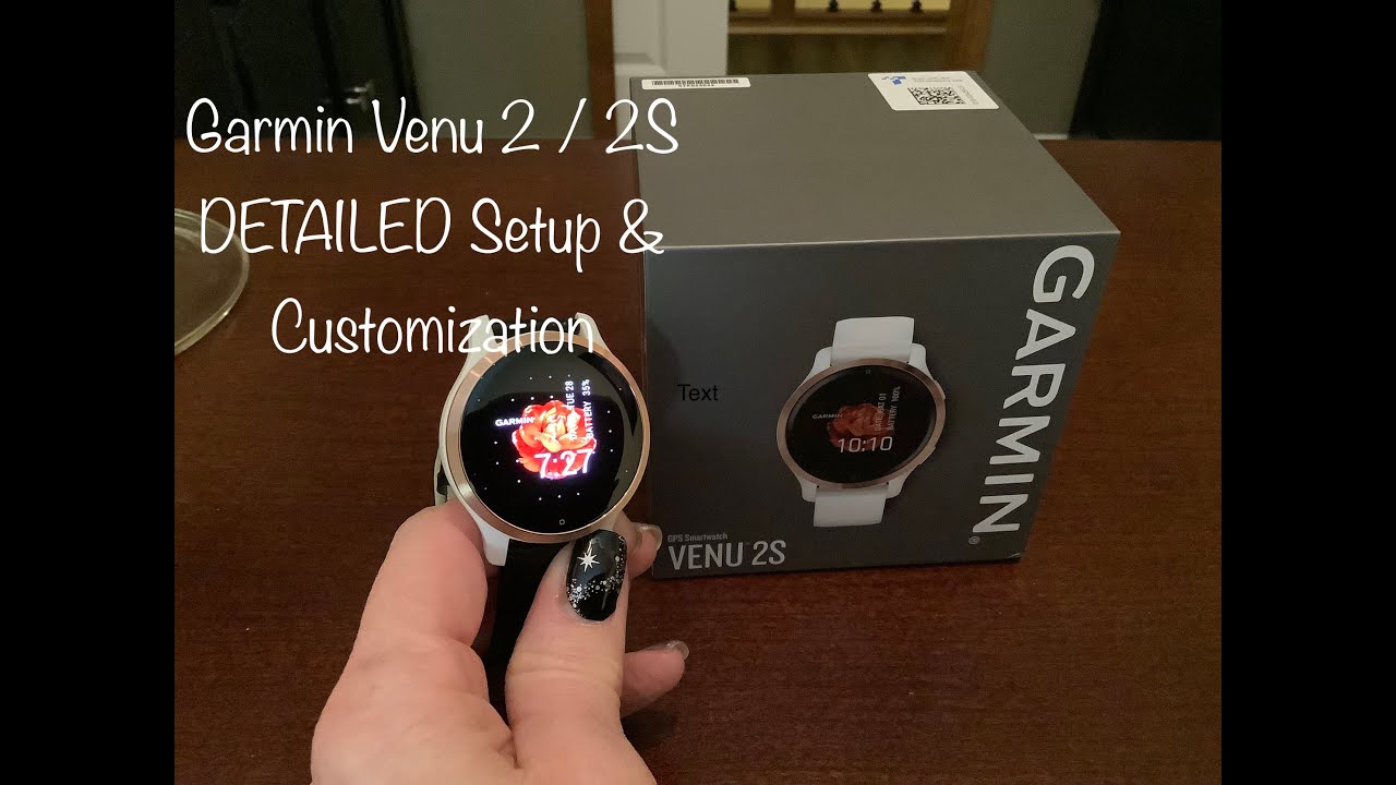 Garmin Venu 2 & 2S User Interface & Menu Walk-Through 