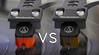 ATVM95ML vs ATVM95SH  Phono Cartridge Comparison  Microline vs Shibata Stylus  Vinyl