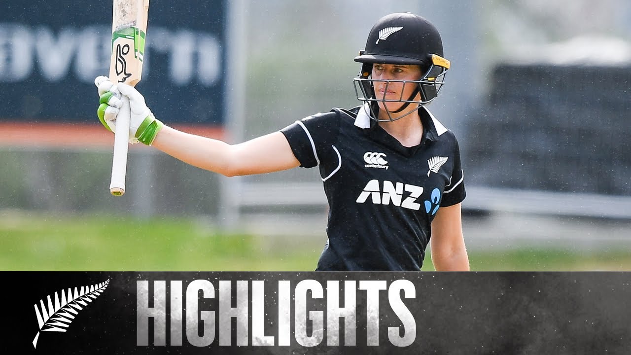 Satterthwaite 100 Secures Victory Highlights 3rd G J Gardner Homes Odi White Ferns V England Youtube