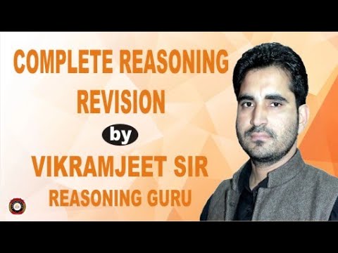 Complete Resoning revision by VIKRAMJEET SIR