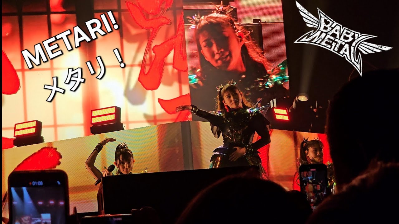 [Frankfurt May 2025] Babymetal - METARI! - メタリ！ -  Jahrhunderthalle - Live - 4k