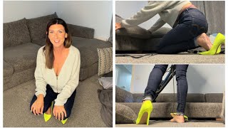 Vacuuming ASMR - Vacuuming With My Upright Shark