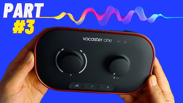 Make your Microphone sound like Pro with Vocaster One and Maono Au-HD 300T Part 3
