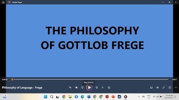 Philosophy of Language by Gottlob Frege - Jove S. Aguas