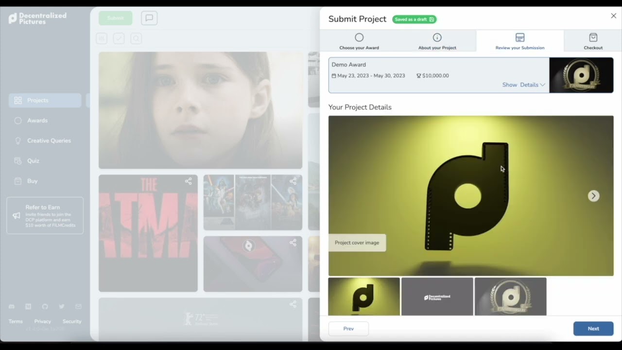 How to Submit a Project on DCP