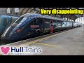 Very disappointing! Hull Trains First Class!
