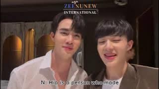 【ENG/RUS/POR SUBS】2021.11.22 NuNew's wishes for Walk with Zee Pruk