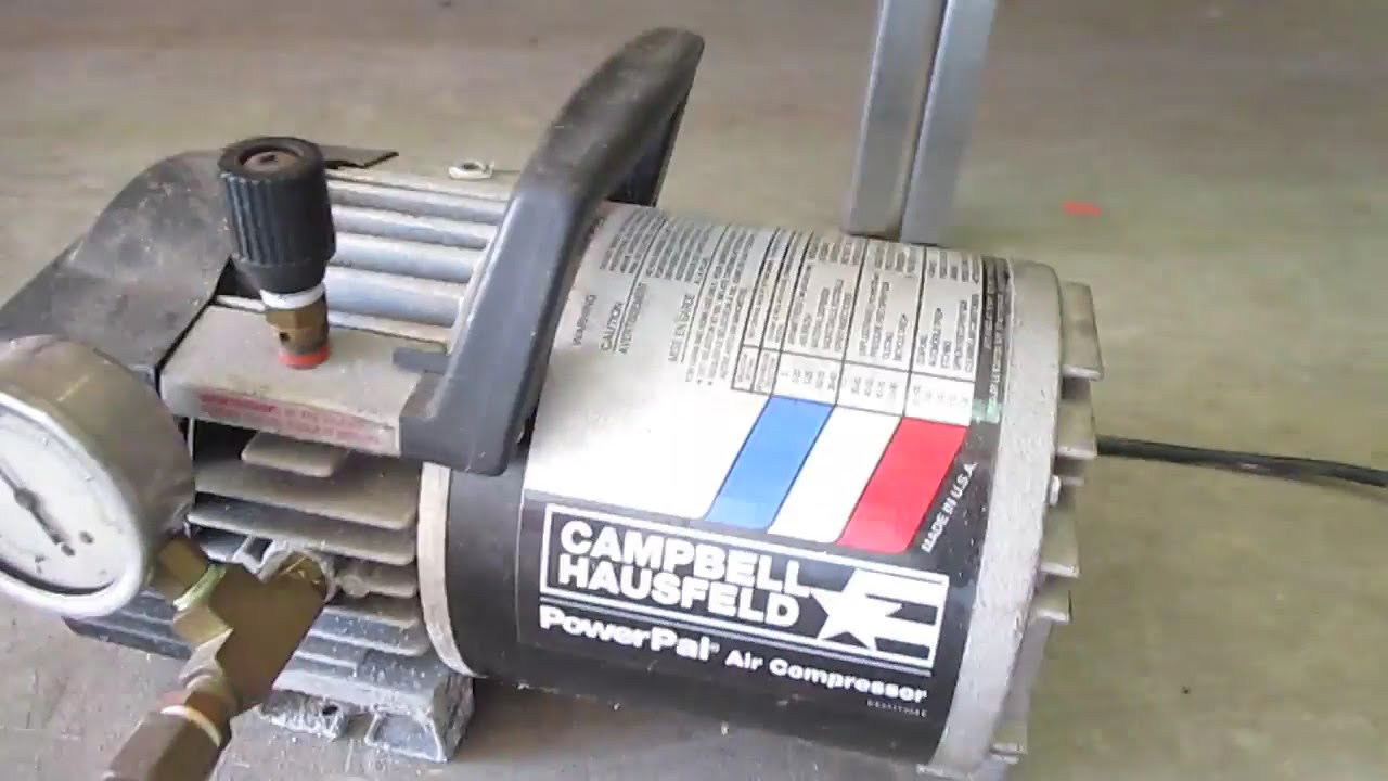 Campbell Hausfeld PowerPal Air Compressor YouTube