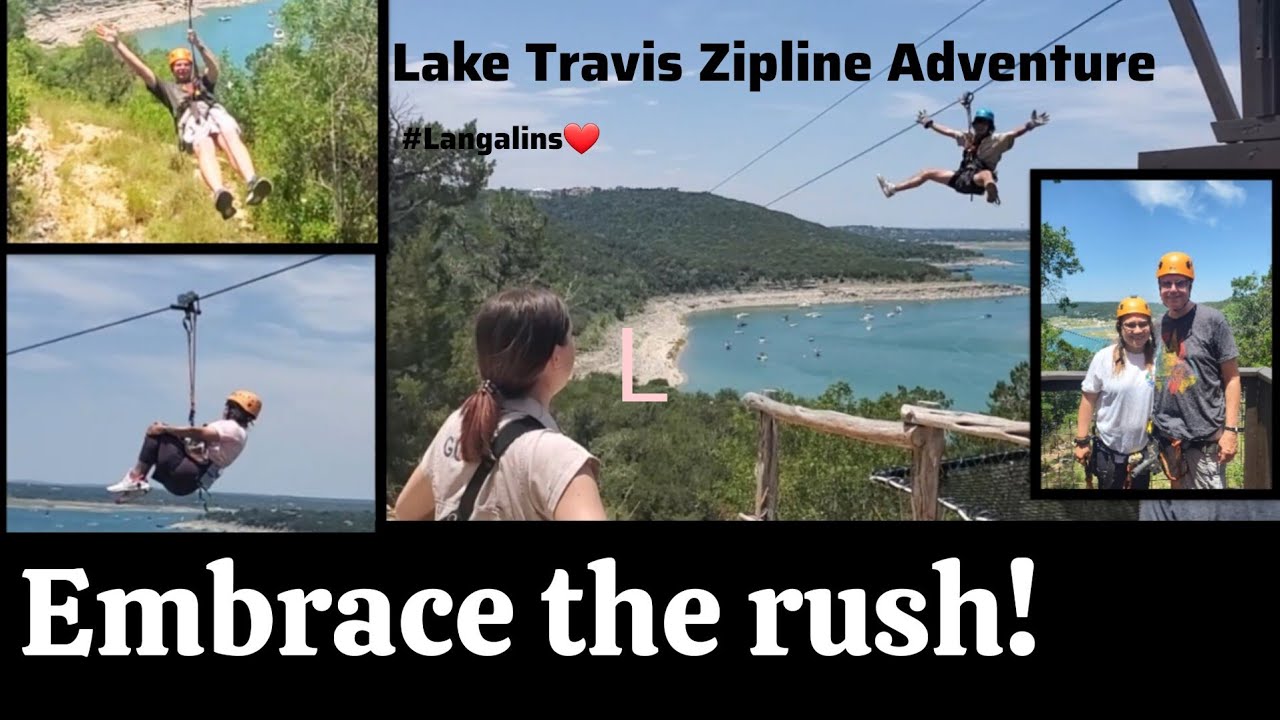 Conquering Heights: Lake Travis Zipline Adventure #langalins #zipline #explore #texas #LTZA