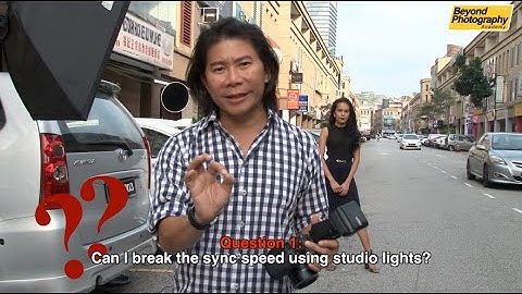 Breaking The Sync Speed For ANY Studio Lights!