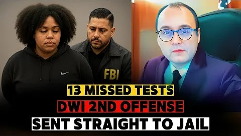 13 Missed Tests: Judge's Fury Revokes DWI Defendant's Bond!