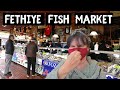 FETHIYE | Famous TURKISH Fish Market | Turkey Travel series.