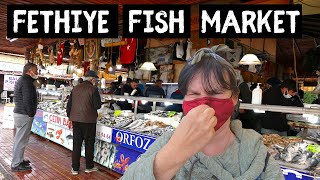 FETHIYE | Famous TURKISH Fish Market | Turkey Travel series.