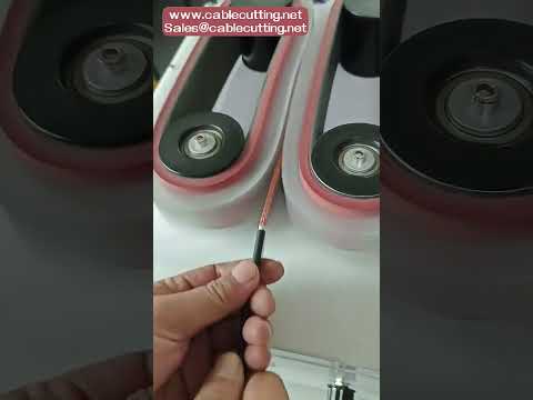 Shielded Cable Stripping Machine | Shielding Wire Brush Machine for Automation