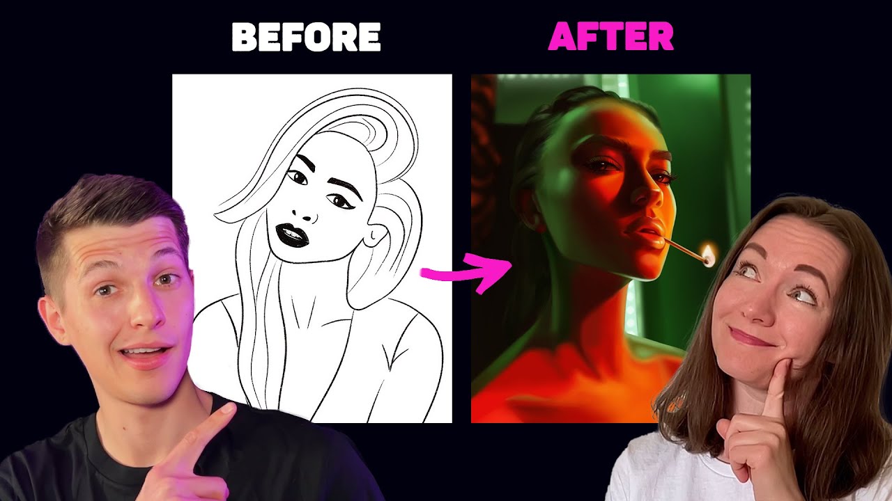 Art Progress In Less Than 10 Months - YouTube
