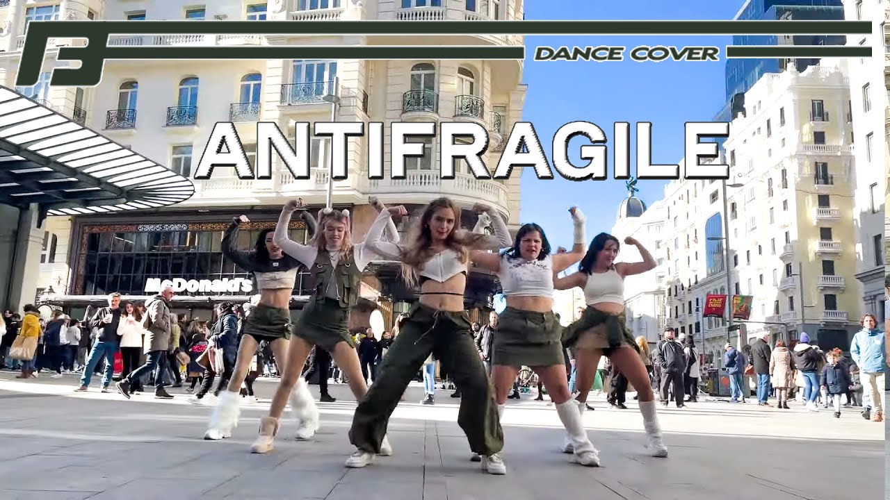 [KPOP IN PUBLIC | ONE TAKE] LE SSERAFIM (르세라핌) - 'Antifragile' Dance Cover by BROOF from SPAIN