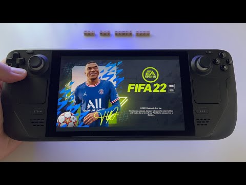 Steam Deck - FIFA 22 @800p ultra settings 