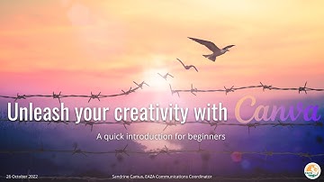 Unleash your creativity with Canva - introduction webinar for beginners