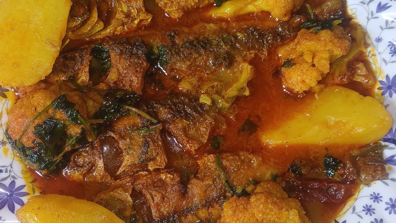 ফুলকপি দিয়ে চারা মাছের ঝোল রেসিপি