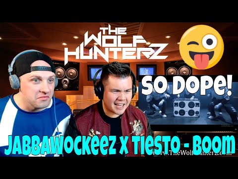 Jabbawockeez X Tiësto - Boom With Gucci Mane x Sevenn | The Wolf Hunterz Jon And Travis Reaction