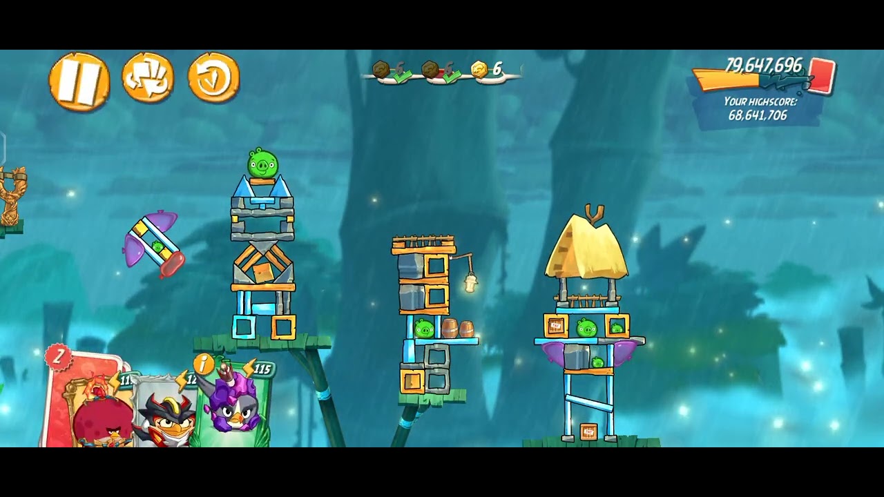 Angry Birds Mighty Eagle Bootcamp  clear room 13/ AB2 MEBC Today 