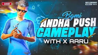 Andha Rush || xAARU LIVE || #Customroom #1v1onstream #Pubgmobile #shortsfeed