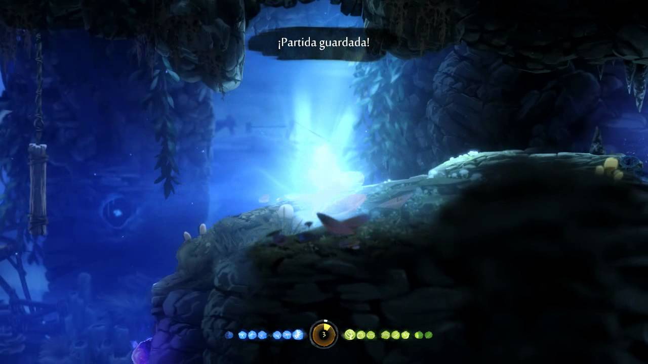 Ori and the Blind Forest (Español) - Parte 17 - Arboleda Vacía y Claros Hundidos (revisita 1)