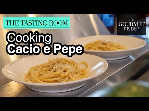 In The Tasting Room: Cacio e Pepe – The Gourmet Insider