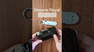 Dacora Royal, Compact Medium Format Folding Camera With Thumb Lever Wind  #photography #120film #fyp