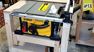 [DIY] Multifunctional workbench production DEWALT 7485 table saw setup