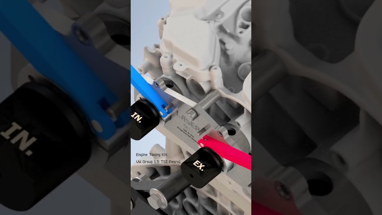 Alternative Engine Timing Kit for VW Group 1.5 TSi Petrol | 8824 & 8866 | Laser Tools |