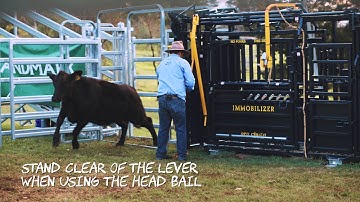 Livestock handling demonstration with Boyd Holden (short version)