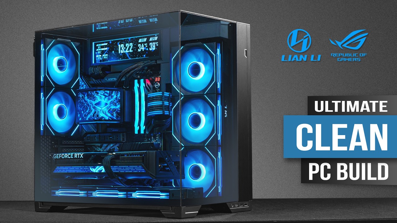 ⁣Ultimate Clean Gaming PC Build | RTX 5070 Ti + Lian Li O11 Vision Compact + EDGE Gold V2