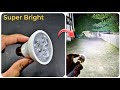 How to make super bright led torch at home  diy super bright led flashlight  by  creativeshivaji