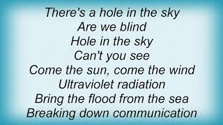 Saxon - Hole In The Sky Lyrics
