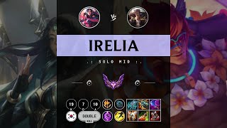 Irelia Mid vs Sett - KR Master Patch 14.9