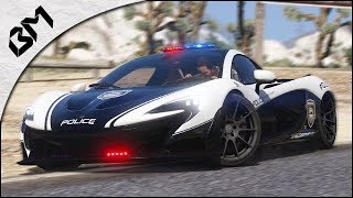 GTA 5  LSPDFR  HOT PURSUIT  Dubaï  Braquage  McLaren P1  Patrouille 29