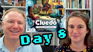 Cluedo/Clue Advent Calendar Day 8 - Secrets Under Snowfall